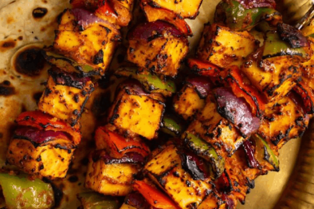 TEEN MIRCH KA PANEER TIKKA